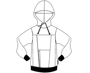 Dessuadora butxaca amb cremallera personalitzada